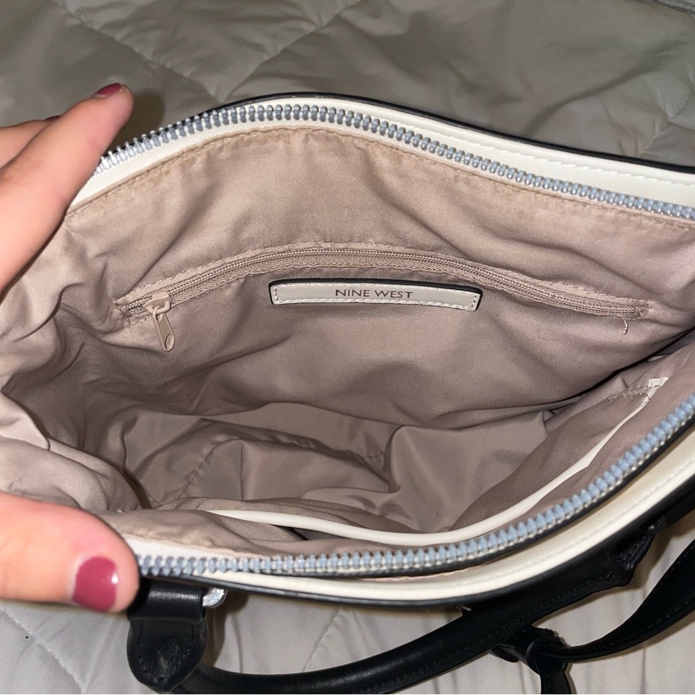 Nine West Basic Neutral Tones Crossbody Purse - image 6